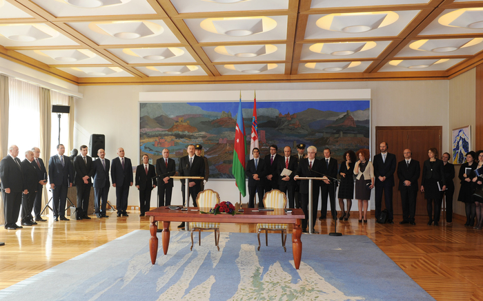 Prezident İlham Əliyev: Xorvatiya TANAP layihəsi vasitəsilə Azərbaycan qazının Avropa məkanına gətirilməsində tərəfdaşımız olacaq (FOTO) (ƏLAVƏ OLUNUB)